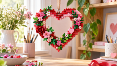 LEGO Heart Ornament 40638 creative build buying guide image